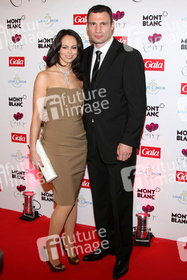 Vitali Klitschko mit Ehefrau Natalia