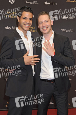 Marco Kreuzpaintner mit Ehemann Gilardi