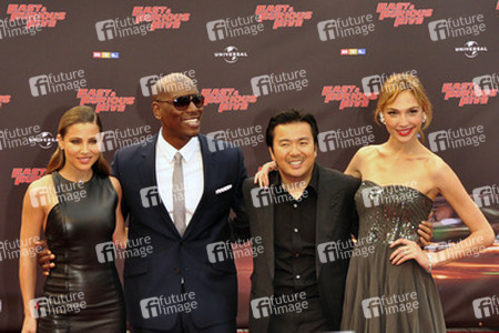 Elsa Pataky, Tyrese Gibson, Justin Lin, Gal Gadot