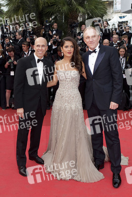 Jeffrey Katzenberg, Salma Hayek mit Ehemann Francois-Henri Pinault