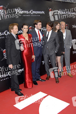 Jerry Bruckheimer, Penélope Cruz, Sam Claflin, Rob Marshall, Astrid-Berges Frisbey
