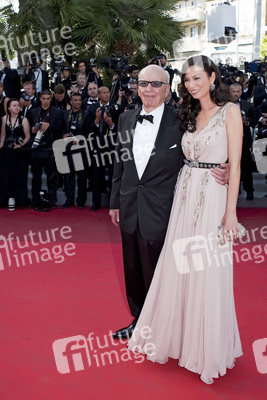 Rupert Murdoch mit Gattin Wendi Deng