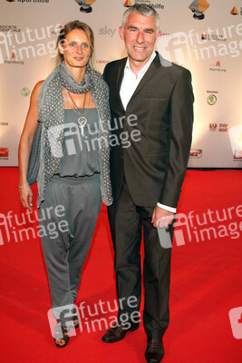 Mirko Slomka mit Ehefrau Gunda