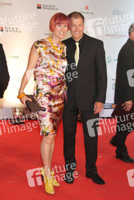 Kati Wilhelm mit Freund Andreas Emslander