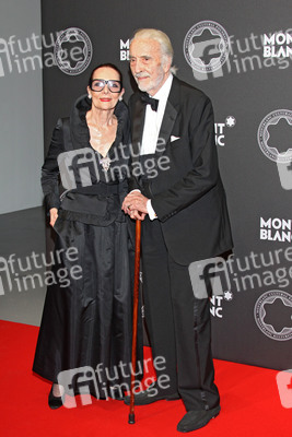 Christopher Lee mit Gattin Gitte