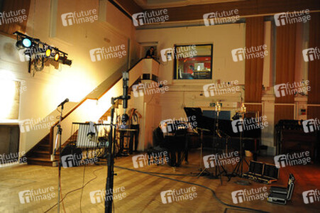 Thomas Hettwer in den Abbey Road Studios