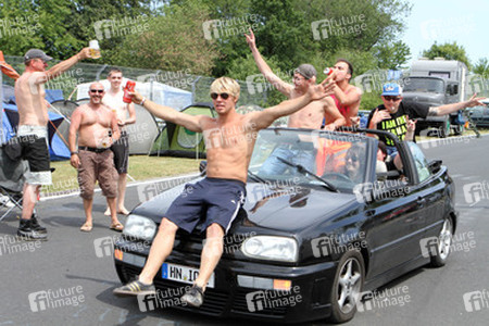 Fans beim 'Rock am Ring Festival'