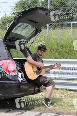 Fan bei 'Rock am Ring Festival'