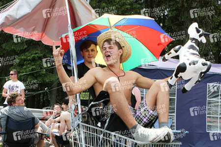 Fans beim 'Rock am Ring Festival'
