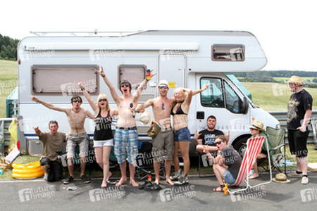 Fans beim 'Rock am Ring Festival'