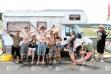 Fans beim 'Rock am Ring Festival'