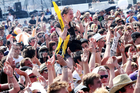 Fans beim 'Rock am Ring Festival'