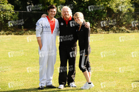 Sam Attwater, Richard Branson, Chloe Madeley