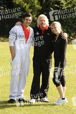 Sam Attwater, Richard Branson, Chloe Madeley