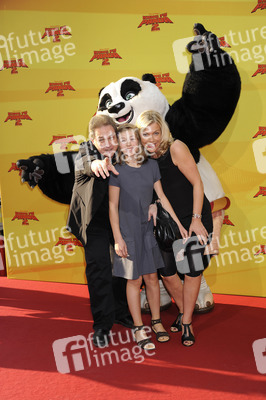 Oliver Kalkofe mit Gattin Connie Frielinghaus und Tochter Celia