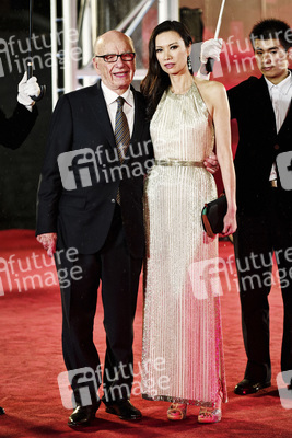 Rupert Murdoch mit Gattin Wendi Deng Murdoch