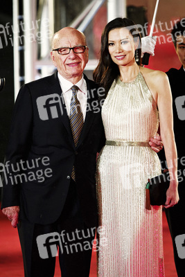 Rupert Murdoch mit Gattin Wendi Deng Murdoch