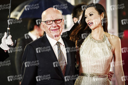 Rupert Murdoch mit Gattin Wendi Deng Murdoch