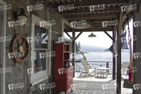 Set des Lokals The Grey Gull aus der TV-Serie 'Haven'