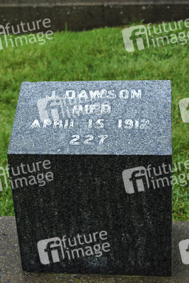 Fairfield Friedhof mit den Gräbern von Titanic Opfern