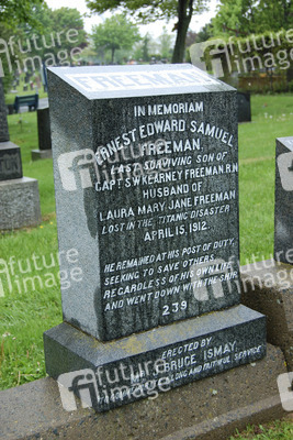 Fairfield Friedhof mit den Gräbern von Titanic Opfern
