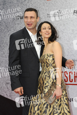 Vitali Klitschko mit Ehefrau Natalia