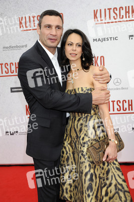 Vitali Klitschko mit Ehefrau Natalia