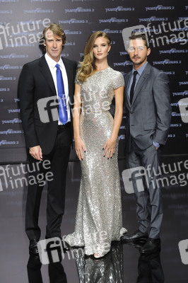 Michael Bay, Rosie Huntington-Whiteley, Shia LaBeouf
