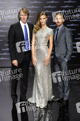 Michael Bay, Rosie Huntington-Whiteley, Shia LaBeouf