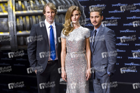 Michael Bay, Rosie Huntington-Whiteley, Shia LaBeouf