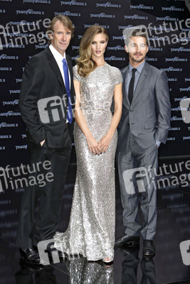 Michael Bay, Rosie Huntington-Whiteley, Shia LaBeouf