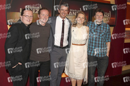 Joey Kelly, Jimmy Kelly, Patricia Kelly, Angelo Kelly (The Kelly Family) mit Markus Lanz
