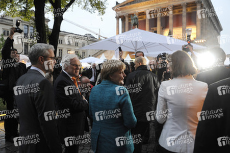 Norbert Röttgen, Angela Merkel, Markus Schächter