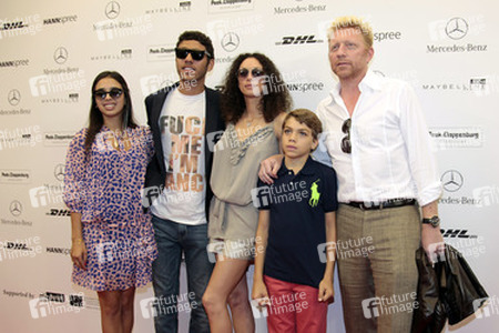 Rafaela Remy Sanchez, Noah Becker, Lilly Becker, Elias Becker, Boris Becker