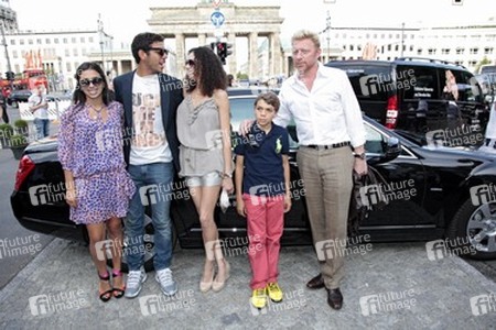 Rafaela Remy Sanchez, Noah Becker, Lilly Becker, Elias Becker, Boris Becker