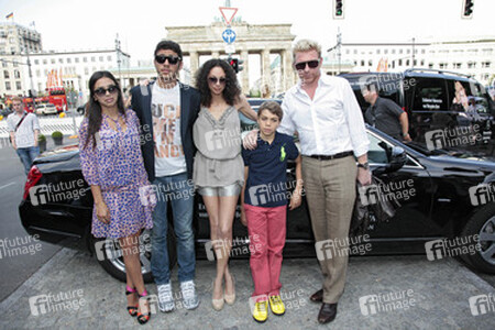Rafaela Remy Sanchez, Noah Becker, Lilly Becker, Elias Becker, Boris Becker