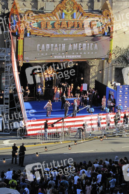 Roter Teppich vor dem El Capitan Theatre