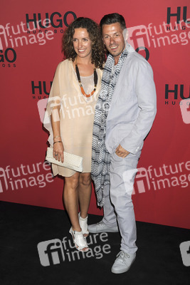 Michael 'Michi' Beck (Die Fantastischen Vier, Fanta 4, Hausmarke, Turntablerocker) mit Ehefrau Ulrike