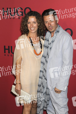 Michael 'Michi' Beck (Die Fantastischen Vier, Fanta 4, Hausmarke, Turntablerocker) mit Ehefrau Ulrike