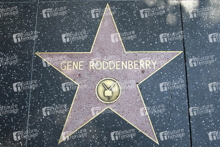Stern von Gene Roddenberry auf dem Hollywood Walk of Fame