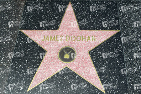 Stern von James Doohan auf dem Hollywood Walk of Fame