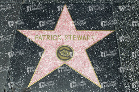 Stern von Patrick Stewart auf dem Hollywood Walk of Fame