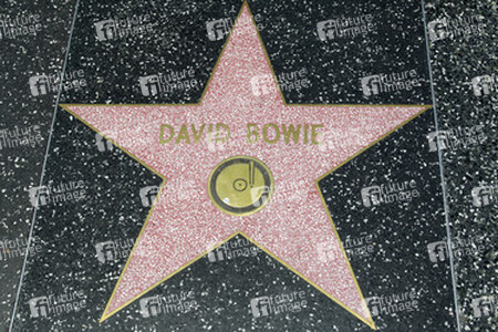 Stern von David Bowie auf dem Hollywood Walk of Fame