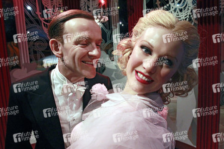 Wachsfigur von Fred Astaire und Ginger Rogers