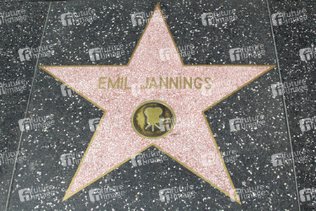 Stern von Emil Jannings auf dem Hollywood Walk of Fame