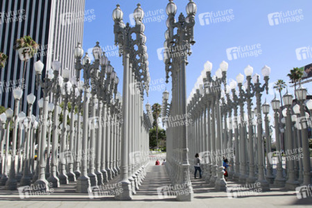 Urban Light Sculpture vor dem LACMA
