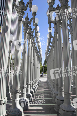 Urban Light Sculpture vor dem LACMA