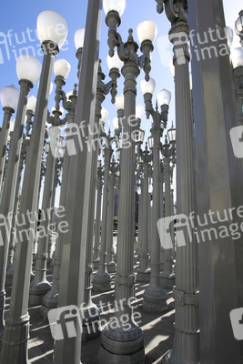 Urban Light Sculpture vor dem LACMA