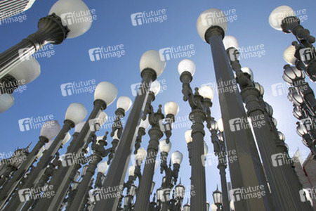 Urban Light Sculpture vor dem LACMA