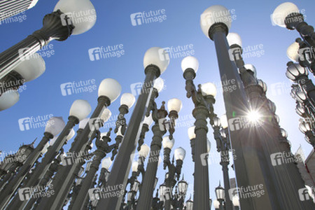 Urban Light Sculpture vor dem LACMA